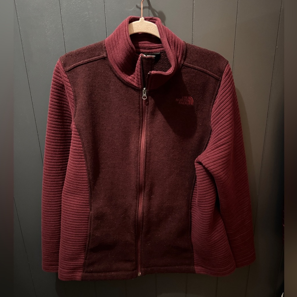 North Face zip up fleece